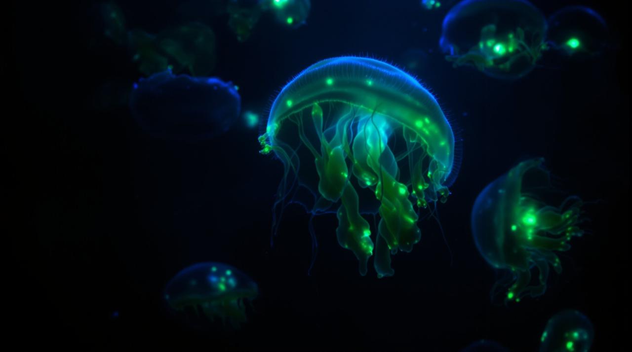 视频大全纪录片:深海发光生物探秘之旅